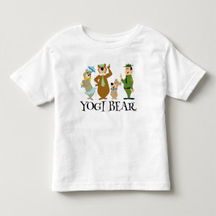 Camiseta Infantil Yogi Bear e Friends Classic Pose