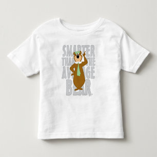 Camiseta Infantil Yogi "Mais Inteligente Que O Urso Médio"