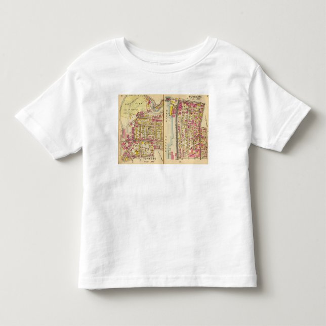 Camiseta Infantil Yonkers, New York 14 (Frente)