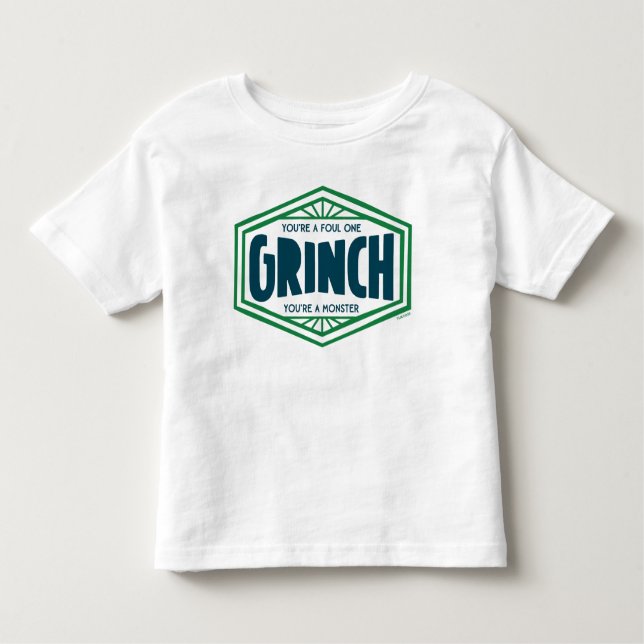 Camiseta Infantil You're a Foul One Grinch (Frente)