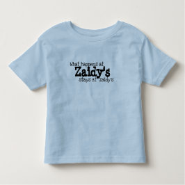Camiseta Infantil Zaidy vovô mimado neto neto