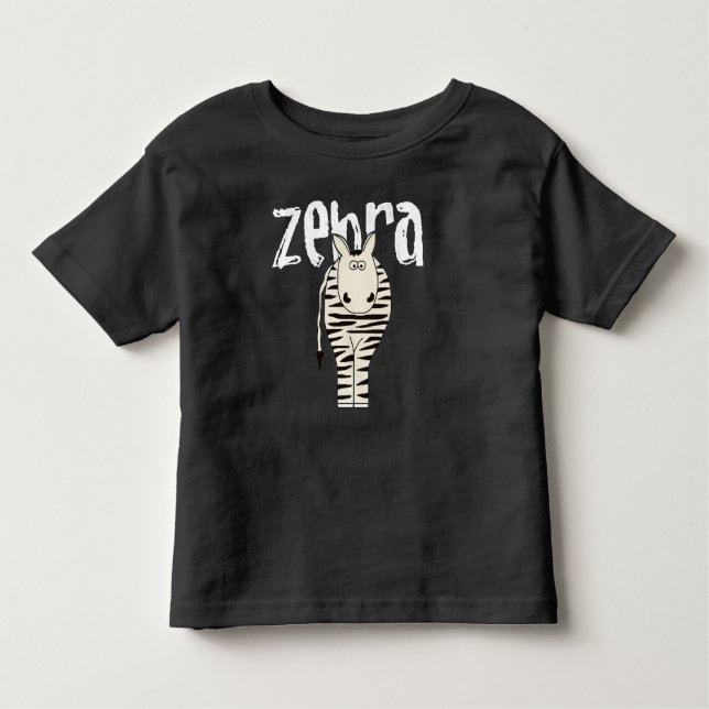 Camiseta Infantil Zebra (Frente)