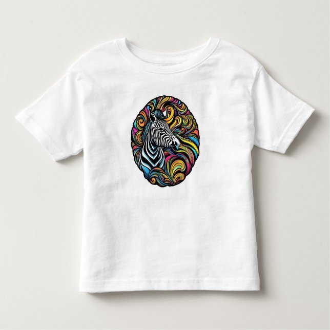 Camiseta Infantil Zebra 1 (Frente)