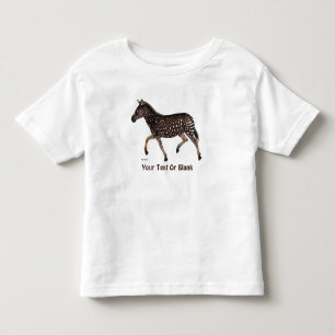 Camiseta Infantil Zebra Bolinhas