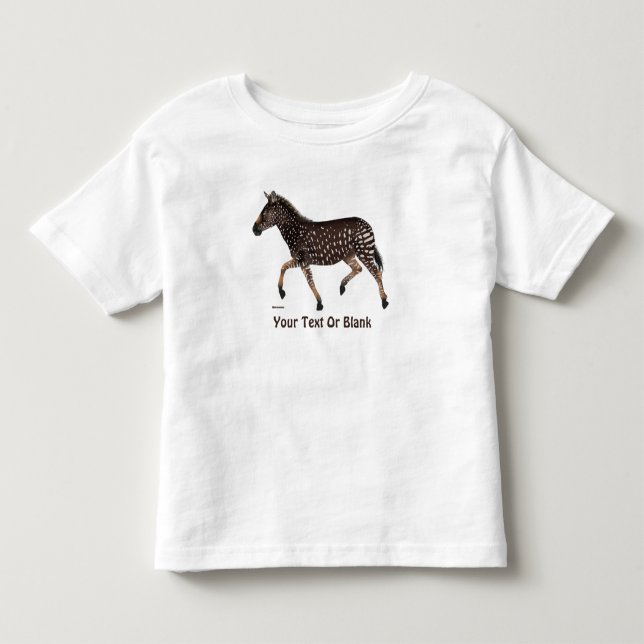 Camiseta Infantil Zebra Bolinhas (Frente)
