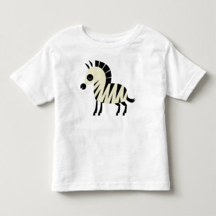 Camiseta Infantil Zebra bonito
