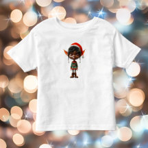 Zen Teen Christmas Elf Toddler's Tee