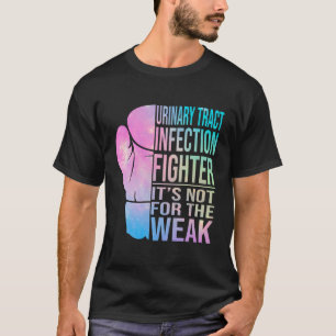 Camiseta Infecção do Trato Urinário Combater a Consciência
