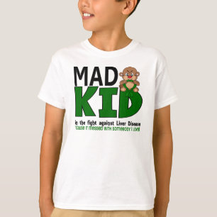 Camiseta Infecção hepática louca do miúdo