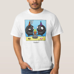 Camiseta "inferior" nevoenta engraçada dos
