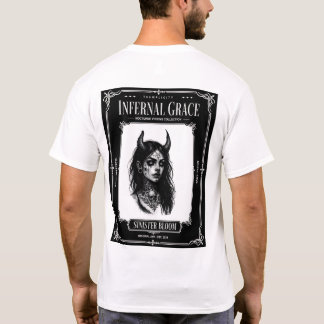 Camiseta Infernal Grace Sinister Bloom