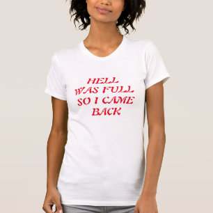 Camiseta inferno