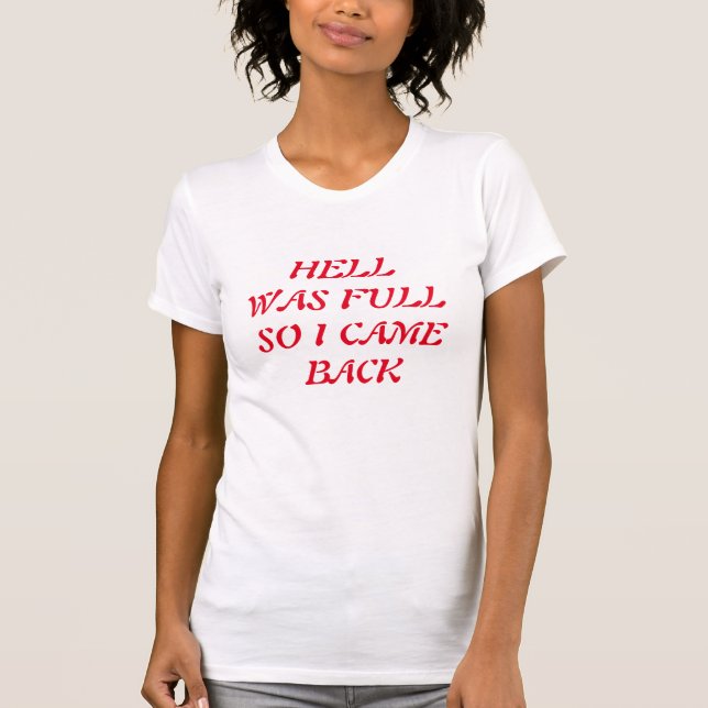 Camiseta inferno (Frente)