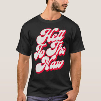 Camiseta Inferno Até A Nova Design De Estilo De Retrô Desva