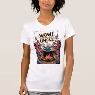 Camiseta Inferno Banquete Cannibals Ate Meu Tio Joe Biden