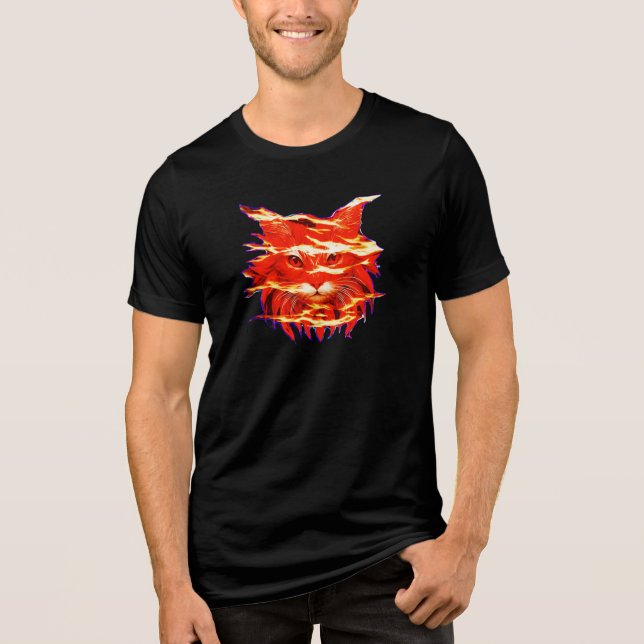 Camiseta Inferno Cat Rebellion78  (Frente)