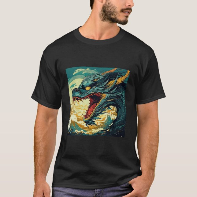 Camiseta Inferno do dragão (Frente)