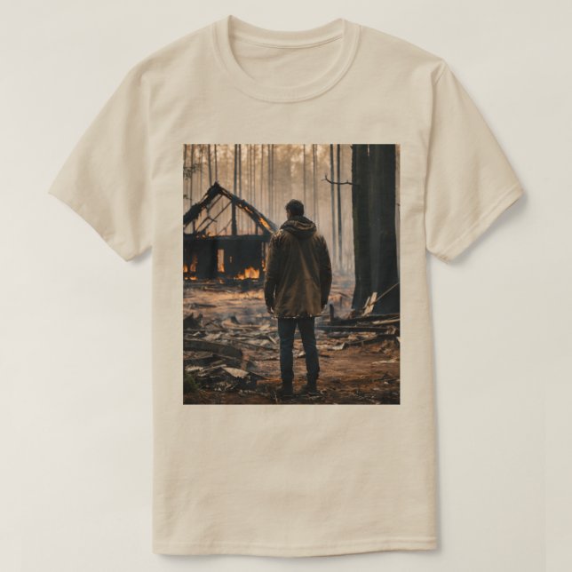 Camiseta Inferno gurade : majestosa camiseta-design (Frente do Design)