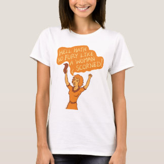 Camiseta Inferno Hath nenhum Tshirt da fúria