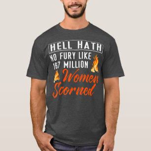 Camiseta Inferno Hath Sem Fúria Como 167 Milhões De Mulhere