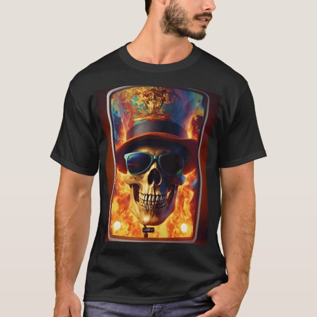 Camiseta Inferno Men Skull (Frente)