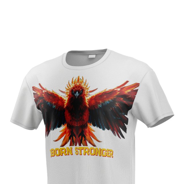 Camiseta 🔥 Inferno Phoenix Warrior - Epic Flame (Criador carregado)