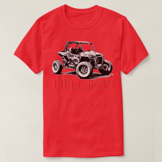 Camiseta Inferno RZR Turbo  (Frente do Design)