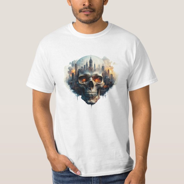 Camiseta Inferno Skull (Frente)