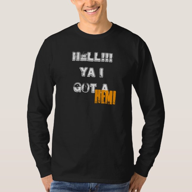 Camiseta INFERNO!!! Ya eu obtive a, HEMI (Frente)