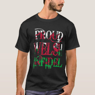 Camiseta Infiel orgulhoso de Galês