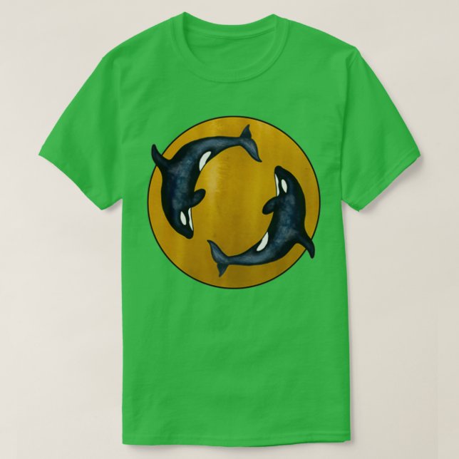 Camiseta Infinidade de baleia (Frente do Design)