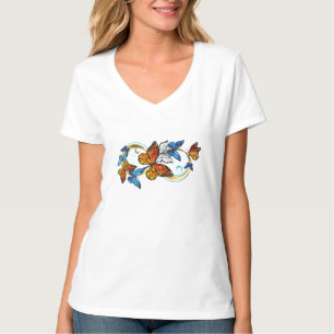 Camiseta Infinidade de Borboletas Monarca