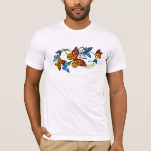 Camiseta Infinidade de Borboletas Monarca