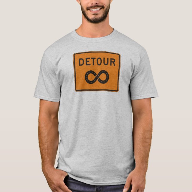Camiseta Infinite Detours Sign Cycling (Frente)