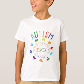 Camiseta Infinity Love Autism Awarness Não Precisa De Palav