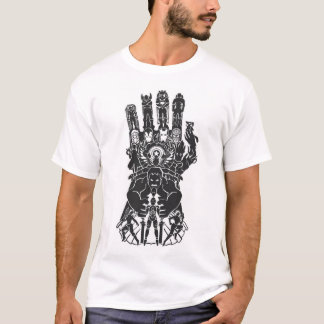 Camiseta Infinity Power: Vingadores vs Thanos T-Shirt