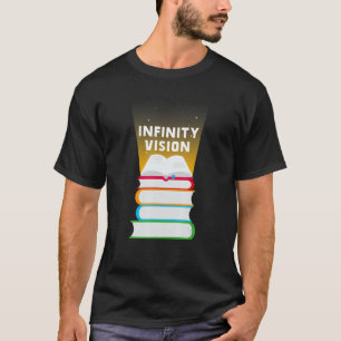Camiseta Infinity Vision Library Lendo para o Dia do Livro