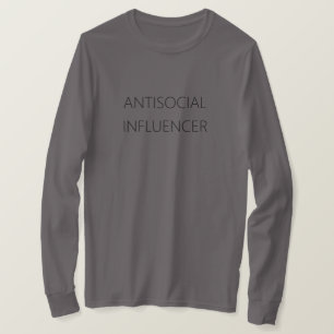 CAMISETA INFLUÊNCIA ANTISOCIAL -