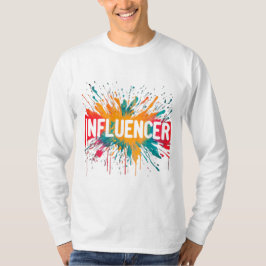 Camiseta Influência digital: o poder da conectividade