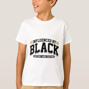 Camiseta Influenciado Pela História Negra E Pela Cultura Af