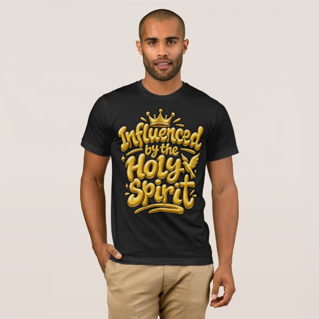 Camiseta Influenciado pelo Espírito Santo (Frente Completa)