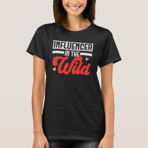Camiseta Influenciador No Meio Social Do Criador De Conteúd