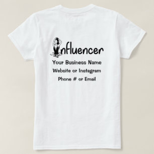 Camiseta Influenciador T-Shirt