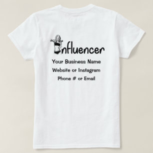 Camiseta Influenciador T-Shirt