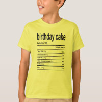 Informações Nutricionais sobre Bolo de Aniversário