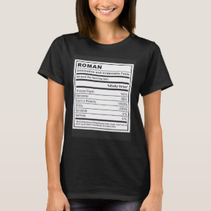 Camiseta Informações romanas e fatos inegáveis