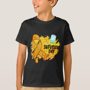 Camiseta Infusão Dia Laranja de Conscientização da Escleros