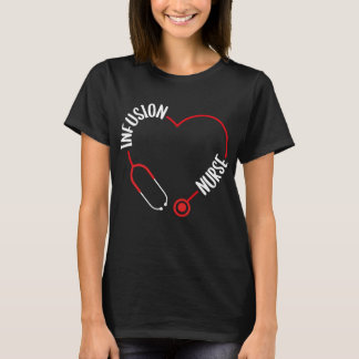 Camiseta Infusion Nurse Stethoscope Nursing for Nurses