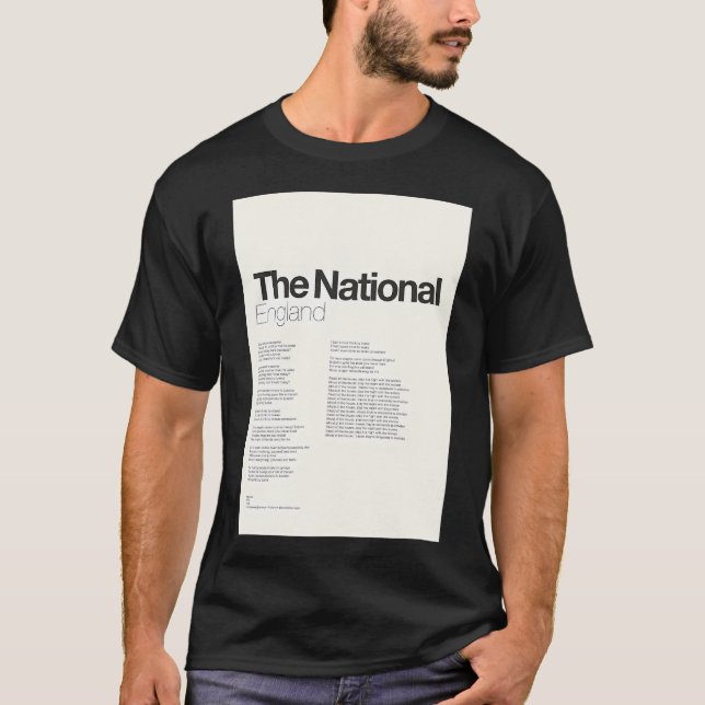 Camiseta Inglaterra (Frente)