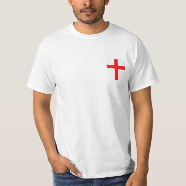 Camiseta Inglaterra 1966 campeonatos do mundo (Frente)